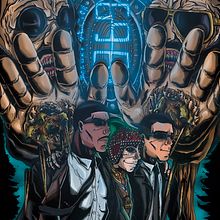 Men In Black. Een project van  Schetsen, Film, Stripboek,  Concept art,  Tekening, Tekening met potlood, Posterontwerp, Traditionele illustratie y Digitale illustratie van Mirza Olaf Ruiz Salome - 24.03.2019