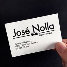 José Nolla — identitat visual. Br, ing, Identit, Graphic Design, and Logo Design project by Pepmi Soto Nolla - 03.24.2019