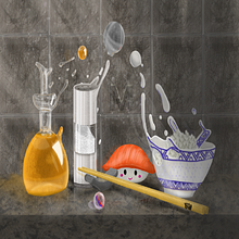 Mi Proyecto del curso: Pintura e ilustración realista con Procreate. Realistic Drawing project by Marcela Riera Isasi - 03.24.2019