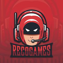 Logo "RecoGames" Revista de Videojuegos - Logo Proyecto Final (Proyecto Académico). Logo Design, and Graphic Design project by Red Design3r - 03.15.2019