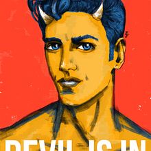 DEVIL IS IN POSTER. Un progetto di Illustrazione tradizionale e Illustrazione digitale di Patrícia Helena Cardoso - 25.03.2019