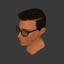 Autoretrato 3D. Un projet de Modélisation 3D de Daniel Martínez - 13.12.2019