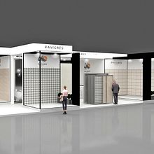 Diseño de stand PAVIGRÉS - Cevisima 2019 - Feria de Valencia . % M. Mercedes Aramendia Ramos tarafından hazırlanan 3D, Mimarlık, İç Mimarlık, Set Tasarımı, Ola, lar, İnfografikler, Ve 3D Modelleme projesi - 03.26.2019