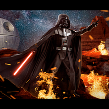 Vader Lava. Concept Art, Design, Graphic Design, Photograph, Digital Photograph, Design Management, Photograph, Post-production, Audiovisual Production, and Photo Retouching project by Juan Pablo Escobar - 03.27.2019