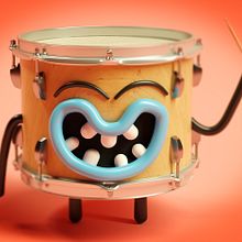Monigote Musical Vol. I. 3D, 3D Modeling, Character Design, and 3D Character Design project by Jose Moreno - 03.27.2019