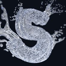 Letra liquida del curso avanzado de Lettering . 3D, and Lettering project by Jose Moreno - 03.27.2019