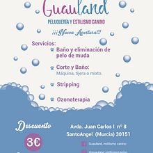 Flayer Guauland . % Enrique Daniel García-Valbuena Moya tarafından hazırlanan Grafik Tasarım projesi - 03.28.2019