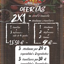 Carta y Flyer Pizzería Mael (Murcia). Un projet de Design graphique de Enrique Daniel García-Valbuena Moya - 28.03.2019