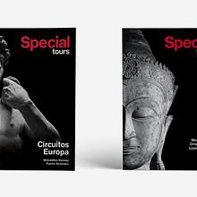 branding, advertising and editorial  for Special Tours. Br, ing, Identit, Poster Design, Editorial Design, and Advertising project by Joaquin Austin - 01.01.2017