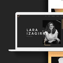 Lara Izagirre. Web Design project by Crisis - 04.28.2018