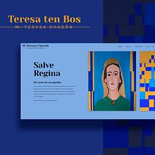 Teresa ten Bos. Web Design project by Crisis - 02.22.2019