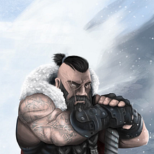 Viking. Un progetto di Illustrazione digitale di Juan esteban Gomez Nanclares - 28.03.2019