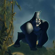King of the jungle. Digital Illustration project by Johanna Mesa Ramos - 03.28.2019