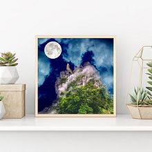 Fotocomposición de paisaje, creando cuadros. Un proyecto de Diseño de elizabeth_v_sant - 29.03.2019