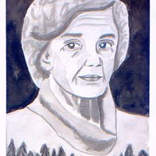 Homenaje a Ana María Matute. Projekt z dziedziny Trad, c i jna ilustracja użytkownika Isabel Umbría - 27.03.2019