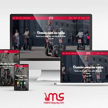 Madrid-Segway. Br, ing, Identit, Web Development, Logo Design, Graphic Design, and Photograph project by Sergio Bonett - 03.30.2019