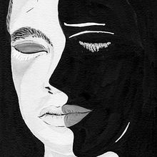 Las sombras en blanco y negro Ein Projekt aus dem Bereich Traditionelle Illustration von Loli Crespo - 31.03.2019