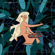 Primavera. Een project van Ontwerp van personages, Traditionele illustratie, Digitale illustratie y Kinderillustratie van Ana Pi Garcia - 28.03.2019