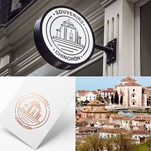 Souvenirs Chinchón. Un progetto di Design di loghi di José Vilardy - 01.04.2019