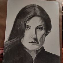 Mi Proyecto del curso: Retrato realista con lápiz de grafito. Un projet de Beaux Arts de Manu Enajenostudios - 01.04.2019