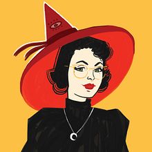 Brujas y Magia. Un proyecto de Diseño de personajes, Ilustración tradicional, Ilustración digital e Ilustración infantil de Ness Morais - 02.04.2019