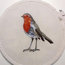 Mi Proyecto del curso: Pintar con hilo: técnicas de ilustración textil Ein Projekt aus dem Bereich Stickerei von Mariana - 02.04.2019