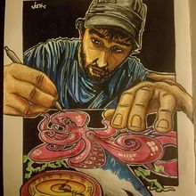Inspiracion. Un proyecto de Ilustración tradicional de Jon Ander Corres Ruiz De Larrinaga - 20.03.2019