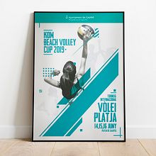 KDM BEACH VOLLEY CUP 2019 . Desain, Iklan, Pencitraan Merek, Identitas, Desain Grafis, Dan Desain Poster proyek oleh albert porras - 04.03.2019