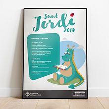 SANT JORDI 2019 a Bigues i Riells . Desain, Desain Karakter, Ilustrasi Vektor, Menggambar, Dan Desain Poster proyek oleh albert porras - 04.03.2019