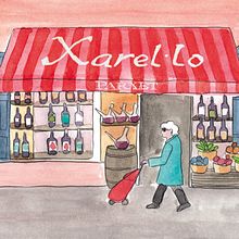 Salut! Guia de vinos. Fine Arts, Br, ing, Identit, Traditional illustration, Watercolor Painting, and Advertising project by Olga Molina - 04.03.2019