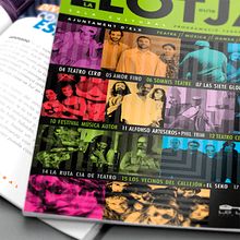 «La Llotja» Folleto Programación. Editorial Design, and Graphic Design project by Cristian Alberola+García - 04.03.2019