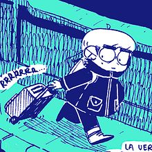 DE VUELTA. Comic, Drawing, and Traditional illustration project by Rut Pedreño Criado - 04.03.2019