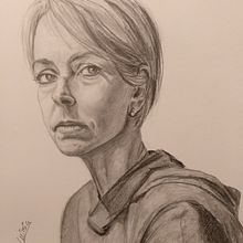 Mi Proyecto del curso: Autorretrato realista con lápiz de grafito. Pencil Drawing, Portrait Drawing, and Realistic Drawing project by Mireia del Castillo - 04.03.2019