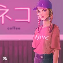 Coffee Pink. Projekt z dziedziny Trad, c, jna ilustracja, Ilustracja c i frowa użytkownika Alan Acuña - 06.11.2018