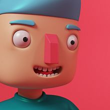Mi Proyecto del curso: Diseño de personajes en Cinema 4D: del boceto a la impresión 3D. Un progetto di 3D e Illustrazione tradizionale di Giovany Ramirez - 04.04.2019