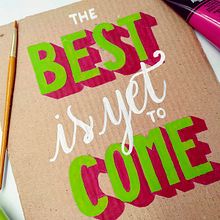 Handcrafted Lettering. Calligraph, Traditional illustration, Lettering, and Painting project by Lucía Gómez Alcaide - 04.04.2019