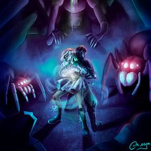 Spiders attack . Ilustrație tradițională & Ilustrație digitală de Noelia Rey Martin - 05.04.2018