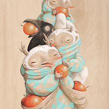 GRANADILLAS. Un proyecto de Ilustración tradicional, Pintura y Pintura a la acuarela de Katherine Dossman Casallas (k2man*) - 04.04.2018