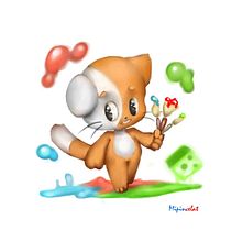 Trabajos y fraces :). Ilustração tradicional projeto de Adrián Pereita - 05.04.2019