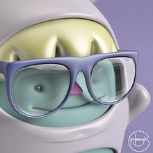 Diseño de personaje. 3D, Character Design, and 3D Character Design project by Estela López Castro - 04.06.2019