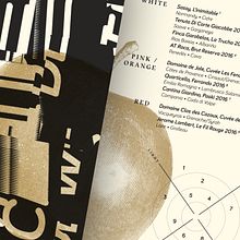 Spring menus 2019 for Behind This Wall. Direção de arte, Design gráfico, e Tipografia projeto de David Matos - 07.04.2019