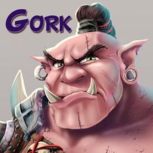 Gork,el Ogro,Mi Proyecto del curso: Character design: creación de personajes 2D. Character Design, and Digital Illustration project by Francisco Javier Llobregat Garcia - 04.08.2019