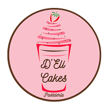 Logotipo Pastelería D'Eli Cakes. Logo Design, and Graphic Design project by Jellybeth Guerra - 04.15.2018