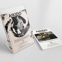 Publicidad Gimnasio Aikido. Graphic Design project by Marina Sanchez Rubio - 04.10.2019