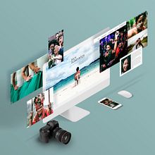 WEB Pati Guimarães. Un proyecto de Desarrollo Web y Diseño Web de Manu Mateo - 03.09.2018