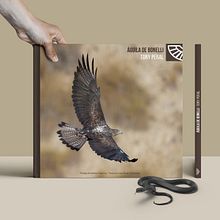 LIBRO Águila de Bonelli. Un proyecto de Diseño editorial, Fotografía y Fotografía digital de Manu Mateo - 19.11.2018