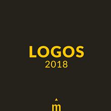 LOGOS 2018. Un proyecto de Animación, Animación 2D, Diseño, Diseño de logotipos, Diseño gráfico, Marketing, Marketing Digital y Motion Graphics de Manu Mateo - 20.12.2018