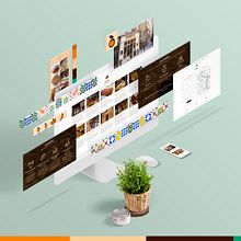 WEB Ultramarinos Ana. Un proyecto de Desarrollo Web, Diseño, Diseño de logotipos, Diseño gráfico y Diseño Web de Manu Mateo - 29.03.2019