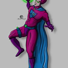 Mi Proyecto del curso: Ilustración para cómics: anatomía de un superhéroe. Design de personagens e Ilustração tradicional projeto de Marcos Israel - 10.04.2019