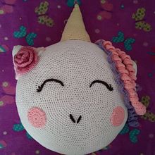 Práctica: Cojín unicornio.. Arts, and Crafts project by María G. Lira Montalvo - 04.10.2019